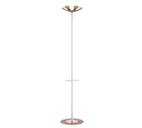 Unilux Portemanteau Vaiina 6 patères - Brique et bois
