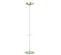 Unilux Portemanteau Vaiina 6 patères - Vert et bois