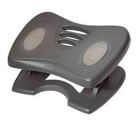 Unilux Repose-pied NYMPHEA ergonomique réglable sur 3 hauteurs Gris anthracite