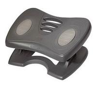 Unilux Repose-pied NYMPHEA ergonomique réglable sur 3 hauteurs Gris anthracite