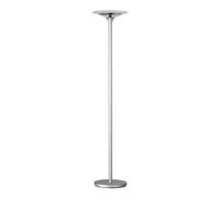 Unilux Variaglass Lampadaire LED 25W 3000 Lumens à Variation d'intensité Lumineuse 180 x 34 cm Gris métal
