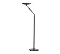 Unilux Lampadaire Varialux 400090469 articulé LED 22 W métal intérieur noir