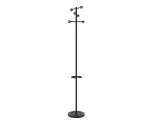 UNILUX Welcome portemanteau Bois et Noir