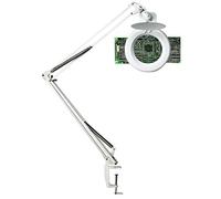 Unilux Zoom LED Lampe loupe LED 6W 600 Lumens Articulée pour les travaux manuels de précisions 41 x 45 x 27 cm Blanc