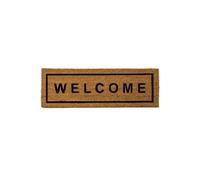 Unimasa Essuie-pieds en PVC et fibres de coco WELCOME - 75 x 25 cm