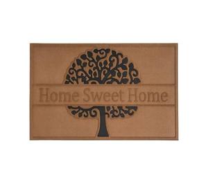 UNIMASA Paillasson Home Sweet Home Arbre 75 x 45 cm