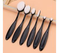 UNIMEIX Lot de 6 pinceaux estompeurs pour la fabrication de cartes, les travaux manuels, les estompeurs d'encre, les outils et le dessin (noir)