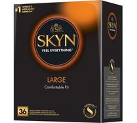 Préservatifs haut de gamme sans latex SKYN Large, plus grands et plus...
