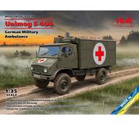 Unimog S 404, Ambulance Militaire Allemande 1:35 Kit De Modèle En Plastique ICM
