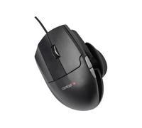 Contour Design - Souris Unimouse - Ergonomique pour gauchers, soutien du pouce, filaire, 6 boutons