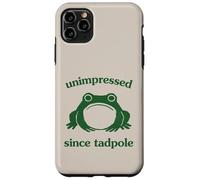Unimpressed Since Tadpole Funny Frog Silly Graphic Coque pour iPhone 11 Pro Max