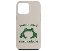 Unimpressed Since Tadpole Funny Frog Silly Graphic Coque pour iPhone 13 Pro Max