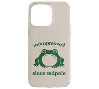 Unimpressed Since Tadpole Funny Frog Silly Graphic Coque pour iPhone 15 Pro Max