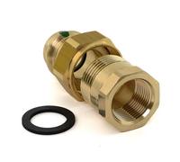 Viega Sanpress raccord à vis 138875 35 mm x Rp 2000 2000 /4, bronze à canon ou bronze au silicium, joint plat, contour SC