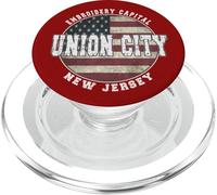 Union City New Jersey Drapeau américain Vintage PopSockets PopGrip pour MagSafe