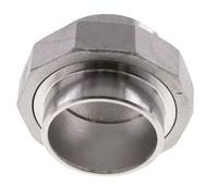 Union Connecteur droit 60.3mm Extrémité à souder Acier inoxydable Joint conique 16bar (224.8psi)