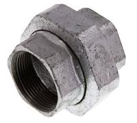 Union Connecteur Droit Rp1 1/2'' Femelle Fonte Joint Plat 25bar (351,25psi)