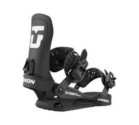 Union - Fixations de snowboard all-mountain freestyle - Cadet Pro Black en Aluminium - Taille Enfant S - Noir Noir S