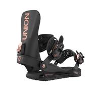 Union - Fixations de snowboard all-mountain - Juliet Black pour Femme en Nylon - Taille M - Noir Noir M
