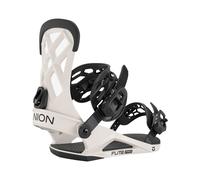 Union - Fixations de snowboard freestyle - Flite Pro Bone pour Homme - Taille L - Blanc Blanc L