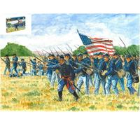 Union Infantry American Civil War Figurine Plastique Kit 1:72 Model Italeri