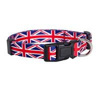 Union Jack Chien - Drapeau Anglais Collier de Chien, Medium, Union Jack