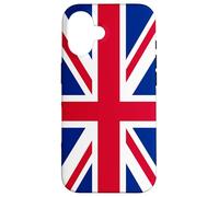 Union Jack, drapeau britannique, drapeau anglais Coque pour iPhone 16