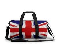 Union Jack Sac De Sport Gym Sac De Voyage Sac Week-End Duffel Bag pour Camping Randonnée Voyage 45x23x23cm