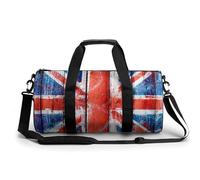 Union Jack Sac De Sport Gym Sac De Voyage Sac Week-End Duffel Bag pour Camping Randonnée Voyage 45x23x23cm