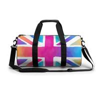 Union Jack Sac De Sport Gym Sac De Voyage Sac Week-End Duffel Bag pour Camping Randonnée Voyage 45x23x23cm