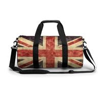 Union Jack Sac De Sport Gym Sac De Voyage Sac Week-End Duffel Bag pour Camping Randonnée Voyage 45x23x23cm