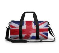 Union Jack Sac De Sport Gym Sac De Voyage Sac Week-End Duffel Bag pour Camping Randonnée Voyage 45x23x23cm