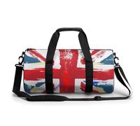 Union Jack Sac De Sport Gym Sac De Voyage Sac Week-End Duffel Bag pour Camping Randonnée Voyage 45x23x23cm