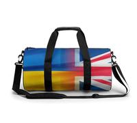 Union Jack Sac De Sport Gym Sac De Voyage Sac Week-End Duffel Bag pour Camping Randonnée Voyage 45x23x23cm
