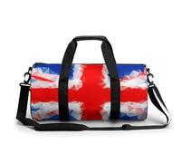 Union Jack Sac De Sport Gym Sac De Voyage Sac Week-End Duffel Bag pour Camping Randonnée Voyage 45x23x23cm
