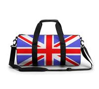 Union Jack Sac De Sport Gym Sac De Voyage Sac Week-End Duffel Bag pour Camping Randonnée Voyage 45x23x23cm