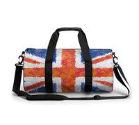 Union Jack Sac De Sport Gym Sac De Voyage Sac Week-End Duffel Bag pour Camping Randonnée Voyage 45x23x23cm