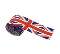 Union Jack Tradmn Braid Ribbon - Royal Flag Ribbon, National Craft Braid | Ruban de célébration vintage, accessoire de décoration fait à la main pour les vêtements de mode pour les défilés de festival