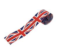 Union Jack Trimmen Ruban tressé Union Jack Flag Craft Bowknot Emballage Cadeau - Trimmings Braid du Royaume-Uni pour Les fêtes du 70e la Reine 2022
