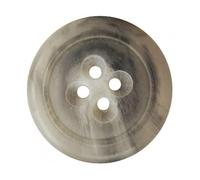 Union Knopf Boutons Costume Chiné Gris Clair 4 Trous 20 mm X 3