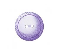 Union Knopf Boutons Fantaisies Rond 2 Trous Lilas 23mm X 3