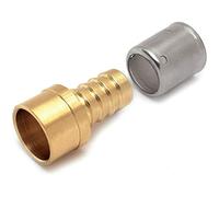 union mixte à sertir - tube per - cuivre diamètre 12 vers per diamètre 12 - altech