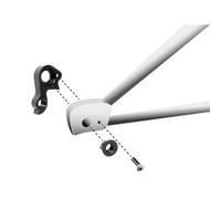 Union Gh-334 Bulls Derailleur Hanger Argenté