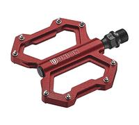 Union Pédales BMX en Aluminium SP 1210 - Roulement à Aiguilles - Rouge - Taille Standard