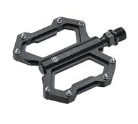 UNION PÉDALES MTB SP-1210 NOIR PLAT ALUMINIUM CNC 8 BROCHES 9/16" CR-MO POUR ...