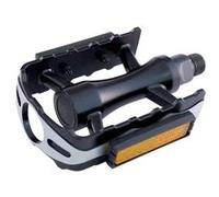 Plate-forme Pédale VTT 600 9/16 pouces réflecteur noir Set