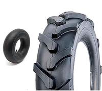 Union Pneu + Chambre à Air pour Tracteur 3.50-8 Renforcé 4PR Pneu Pneu Pneu Pneu Pneu Désherbeur Tondeuse Motobineuse