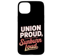Union Proud Sunburn Loud Fête du Travail Coque pour iPhone 15 Plus