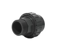 Union PVC pression fer-pvc droit M/visser F/coller 50x60 63 tout pvc