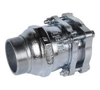 Union réparation acier droit à bride mâle 66x76 G